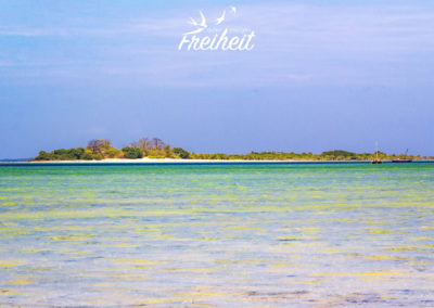 Blick zur gegenüberliegenden Insel