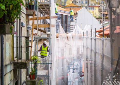 ....hier wird schon saniert