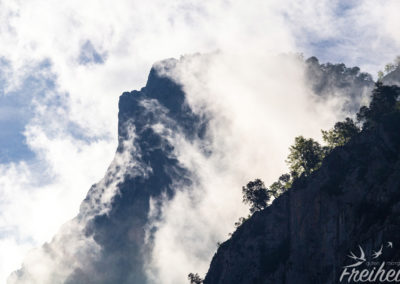 Dramatisches Wolkenspiel