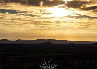 Morgens im Bardenas Reales