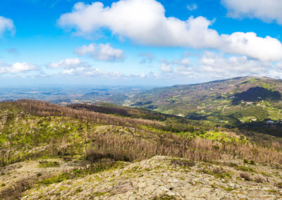 Blick auf die Stadt Monchique