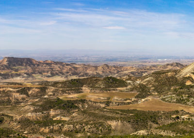 Blick vom Kloster Sancho Abarca
