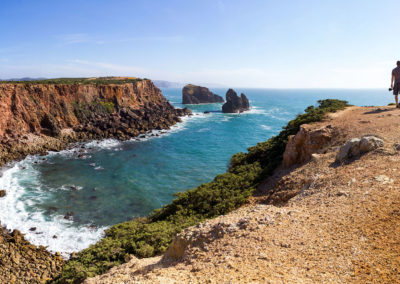 Eine von vielen Steilküsten-Buchten