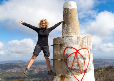 Picota (737m) - zweithöchster Berg der Algarve