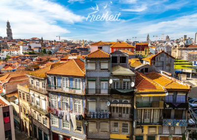 Portos bunte Häuser