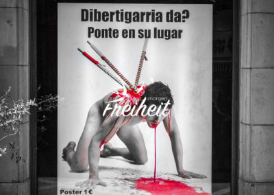 Tolle Kampagne, die sich gegen den Stierkampf ausspricht