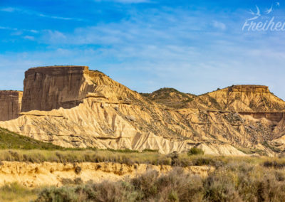 Faszinierende Abbrüche, Formationen und Sedimentschichten