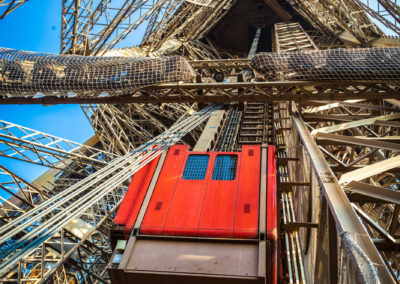 Einer der vielen Aufzüge